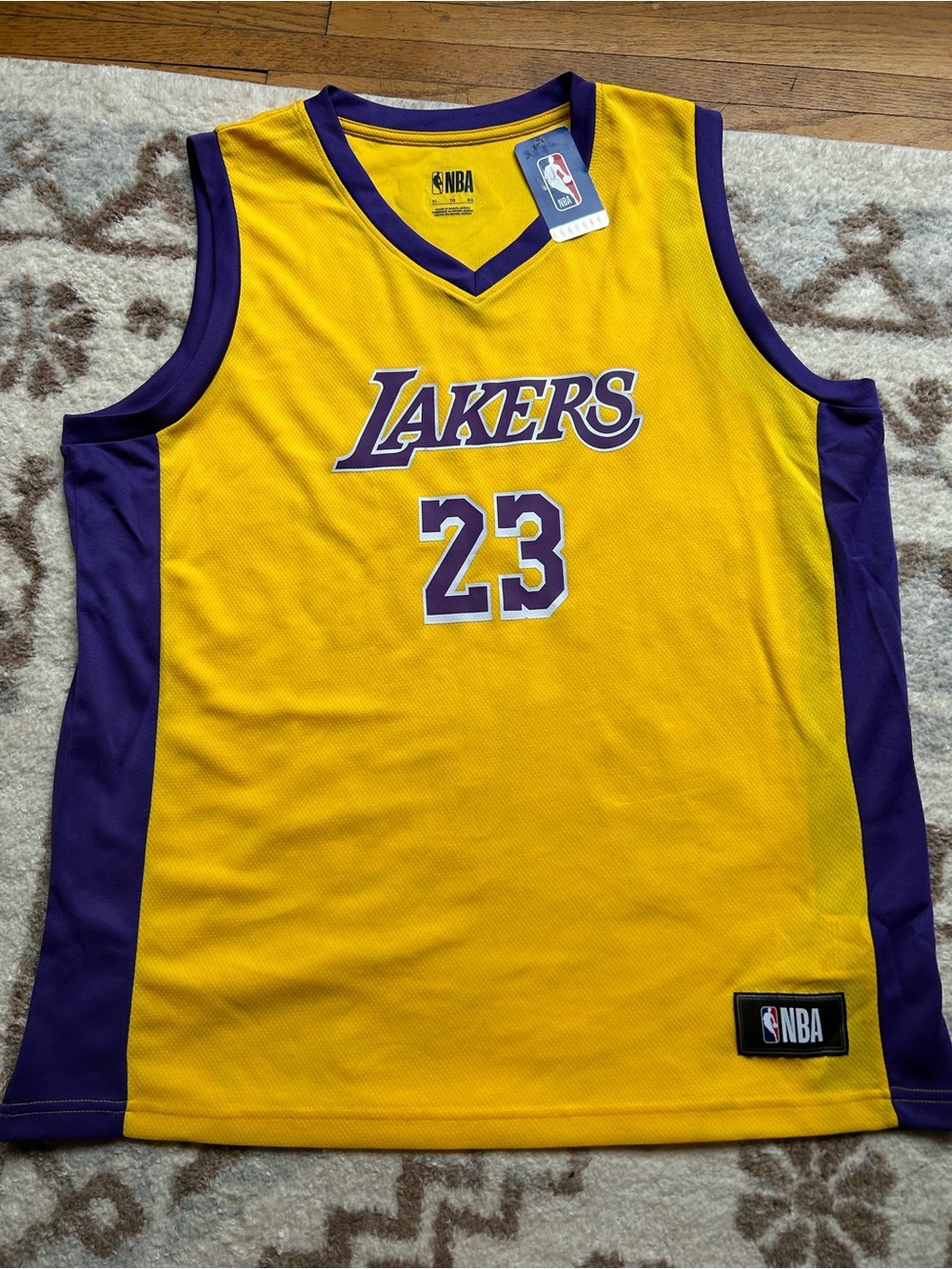 NEW NBA Los Angeles Lakers Men’s LeBron James Jersey